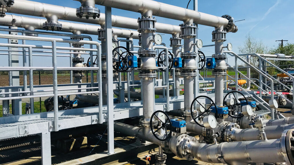 Ersatz Nassöleinlaufmanifold Sammelstelle II in Scheerhorn – Anlagenbau von Rohr- und Metallbau Busch