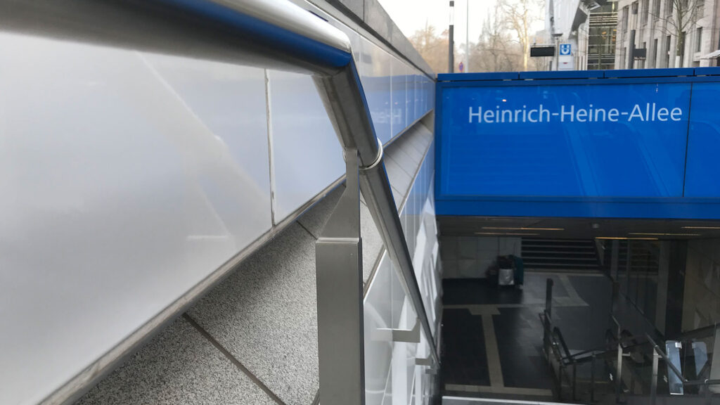Wehrhahn-Linie Düsseldorf – Metallbau von Rohr- und Metallbau Busch