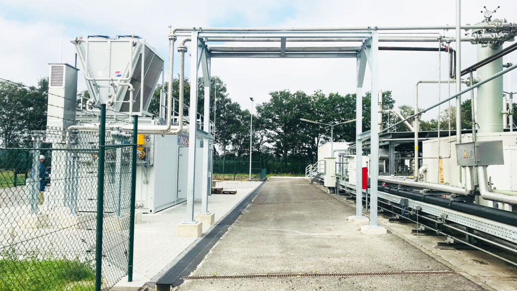 Einbindung Verdichter Ringe Z1 – Anlagenbau von Rohr- und Metallbau Busch