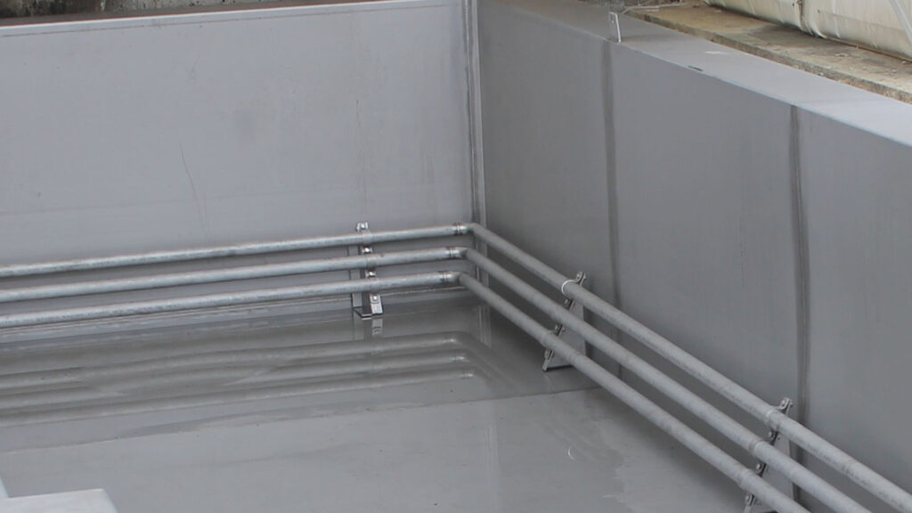 Entsandungsbecken Rühlertwist – Edelstahl von Rohr- und Metallbau Busch