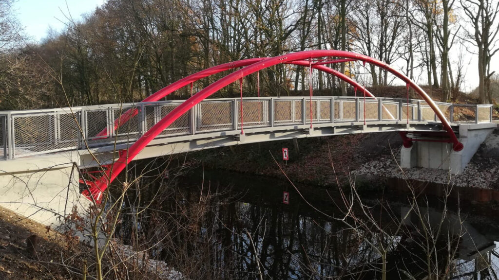 Brücke EJK14 Aurich – Stahlbau von Rohr- und Metallbau Busch