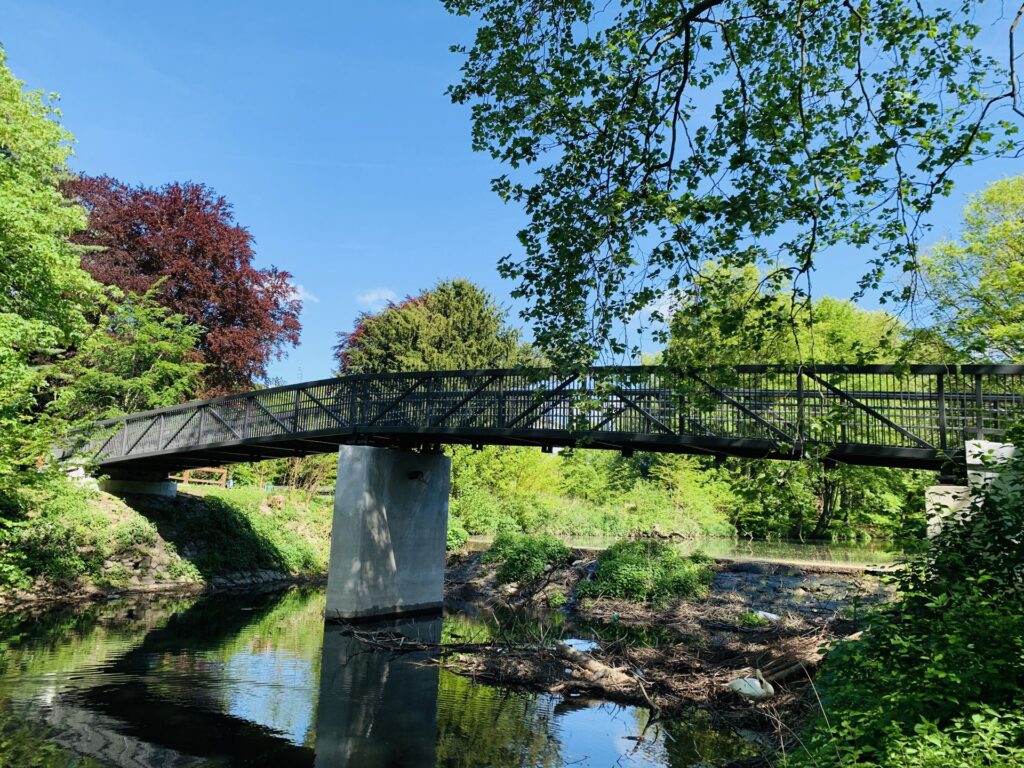 Brücke Brehminsel Essen – Stahlbau von Rohr- und Metallbau Busch