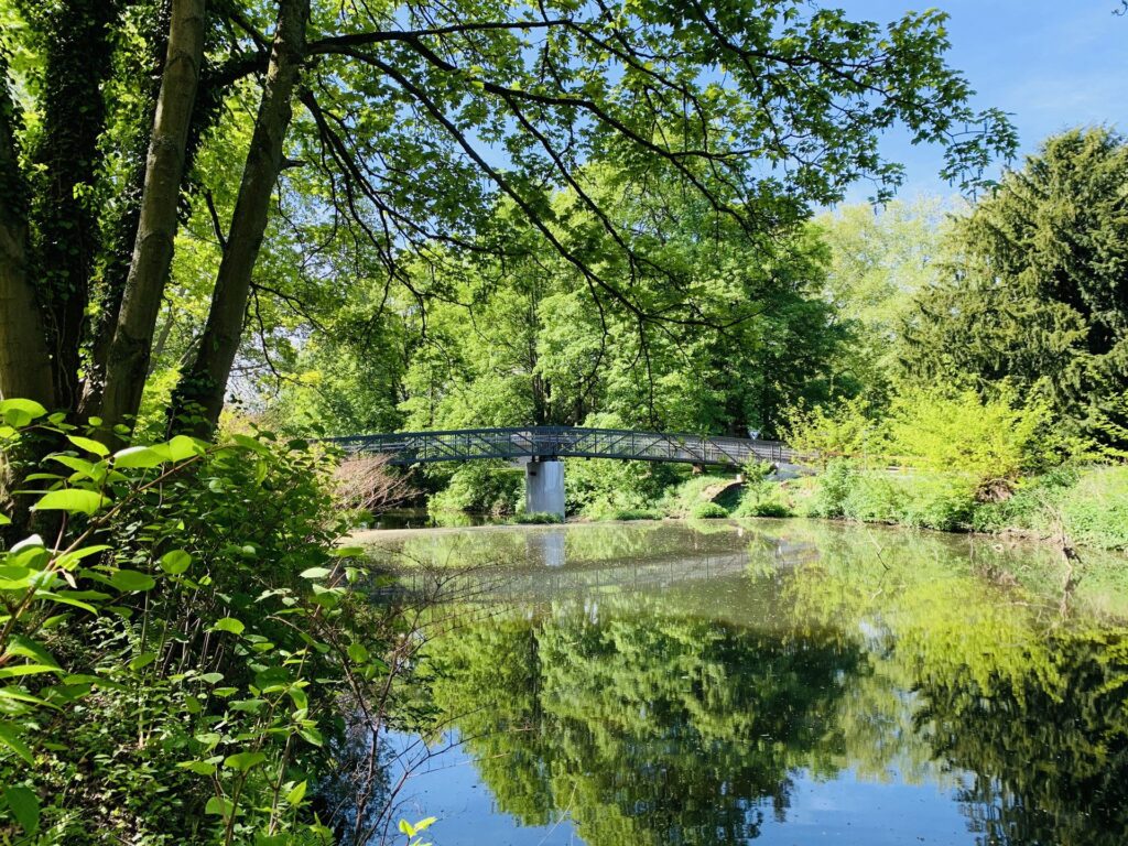 Brücke Brehminsel Essen – Stahlbau von Rohr- und Metallbau Busch
