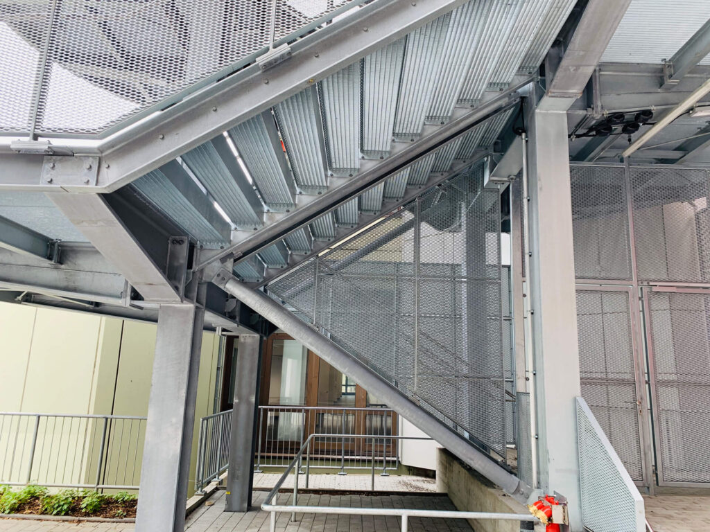 Campus Essen – Stahlbau von Rohr- und Metallbau Busch