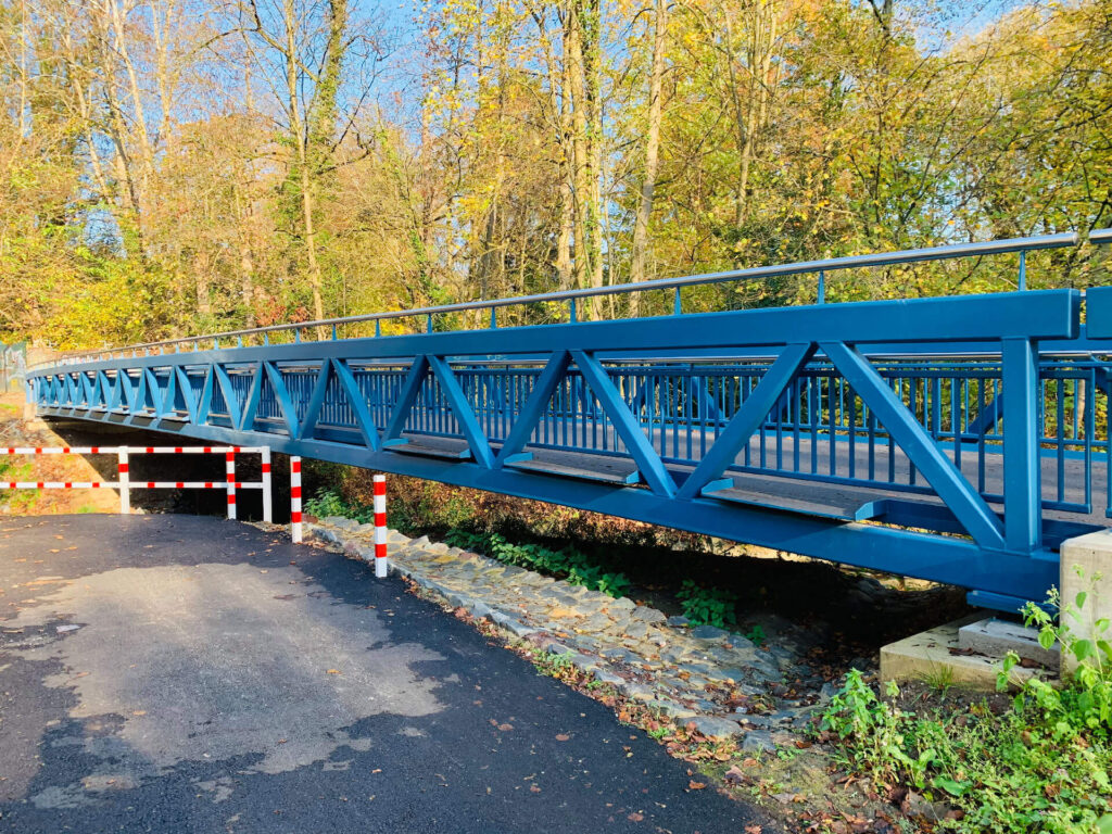 Brücke Erkrath – Stahlbau von Rohr- und Metallbau Busch