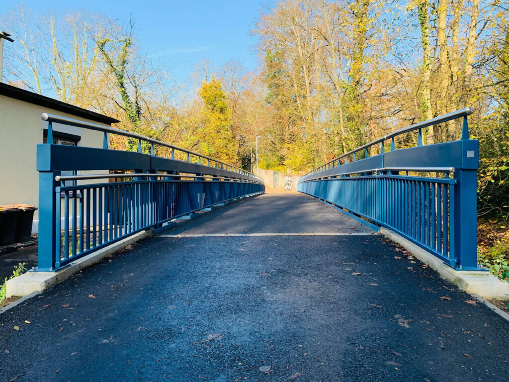 Brücke Erkrath – Stahlbau von Rohr- und Metallbau Busch