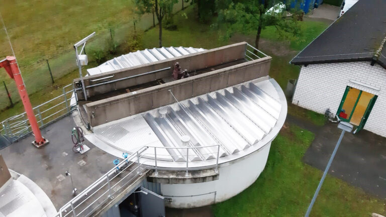 Alu-Trapezblechabdeckung Klw Marienheide 03