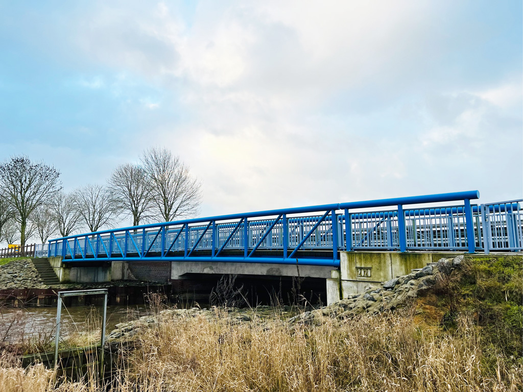 Brücke Braker Sieltief - Stahlbau