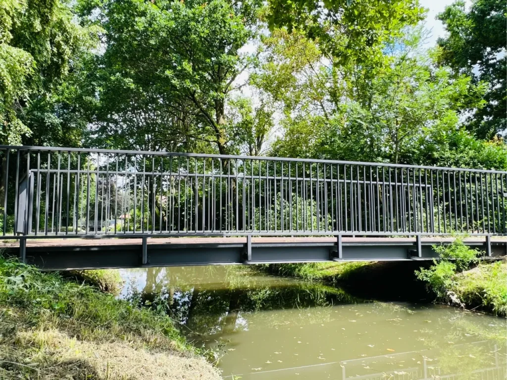 Geh- und Radwegbrücken Nordwalde – Stahlbau von Rohr- und Metallbau Busch