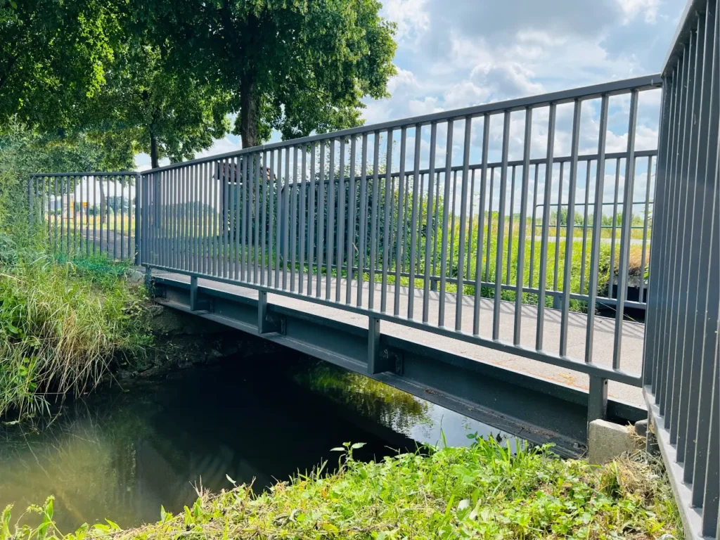 Geh- und Radwegbrücken Nordwalde – Stahlbau von Rohr- und Metallbau Busch