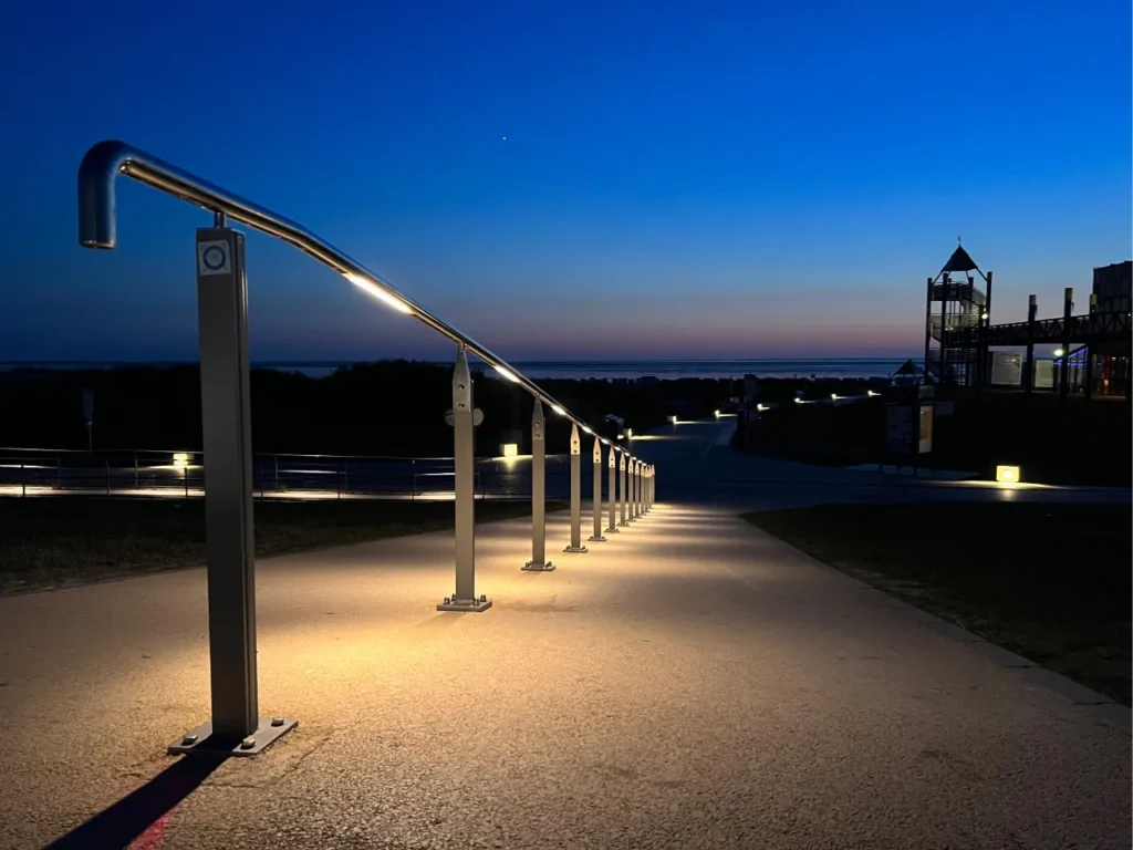 Nationalparkpromenade Norddeich – Metallbau von Rohr- und Metallbau Busch