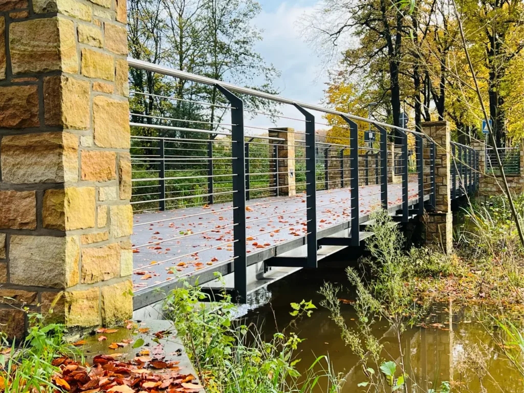 Brücke Rhede – Stahlbau von Rohr- und Metallbau Busch