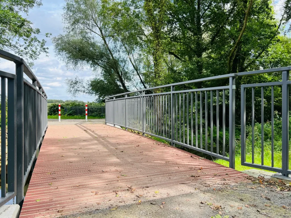 Rohrkampbrücke Dülmen – Stahlbau von Rohr- und Metallbau Busch
