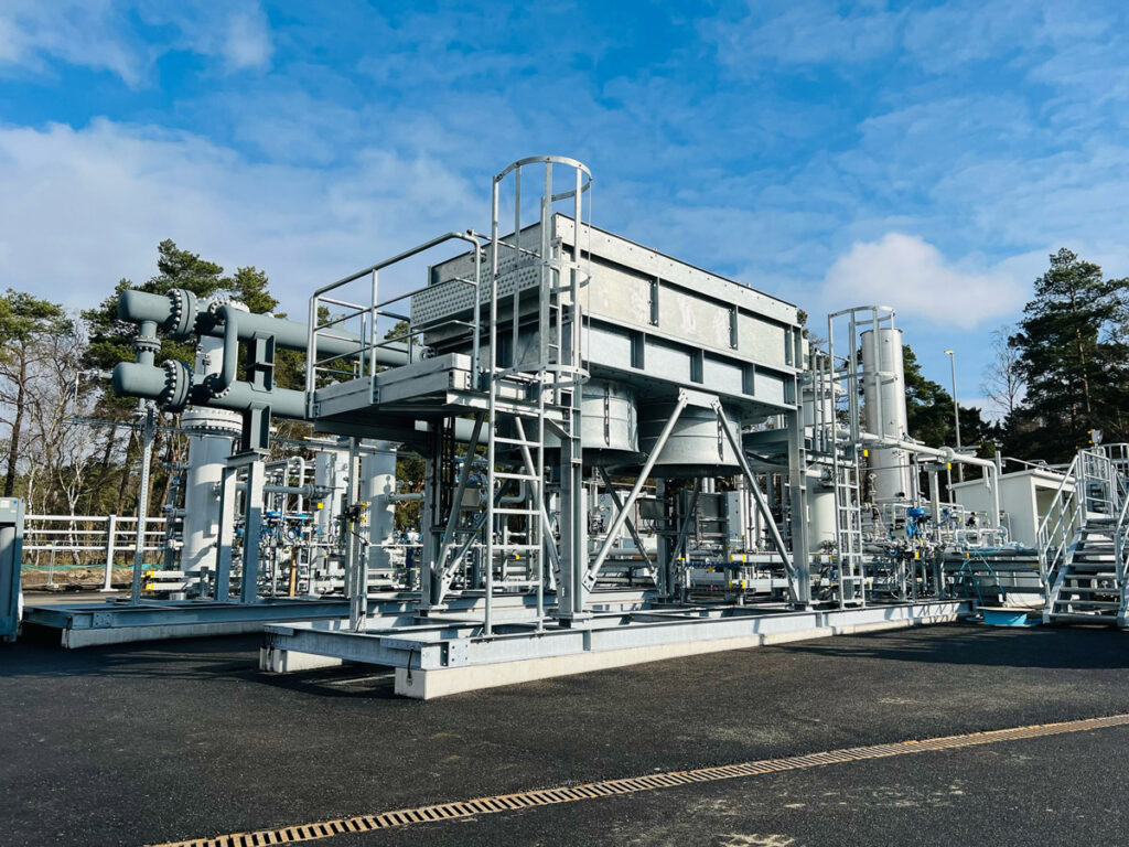 Erdgastrocknungsanlage – Anlagenbau von Rohr- und Metallbau Busch