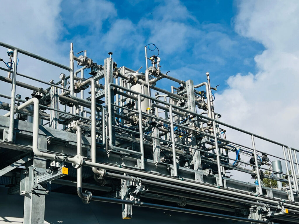 Erdgastrocknungsanlage – Anlagenbau von Rohr- und Metallbau Busch