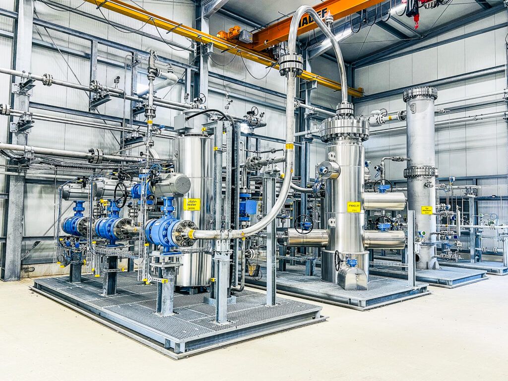 Erdgastrocknungsanlage Adorf Z17 und Z18 – Anlagenbau von Rohr- und Metallbau Busch