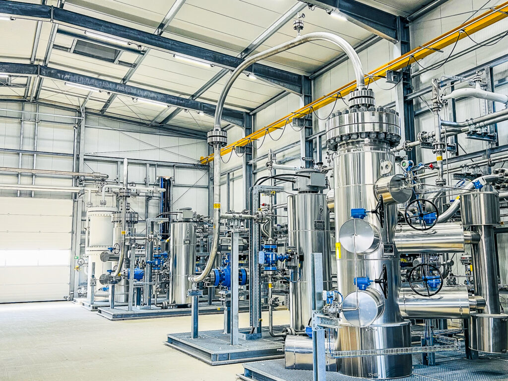 Erdgastrocknungsanlage Adorf Z17 und Z18 – Anlagenbau von Rohr- und Metallbau Busch