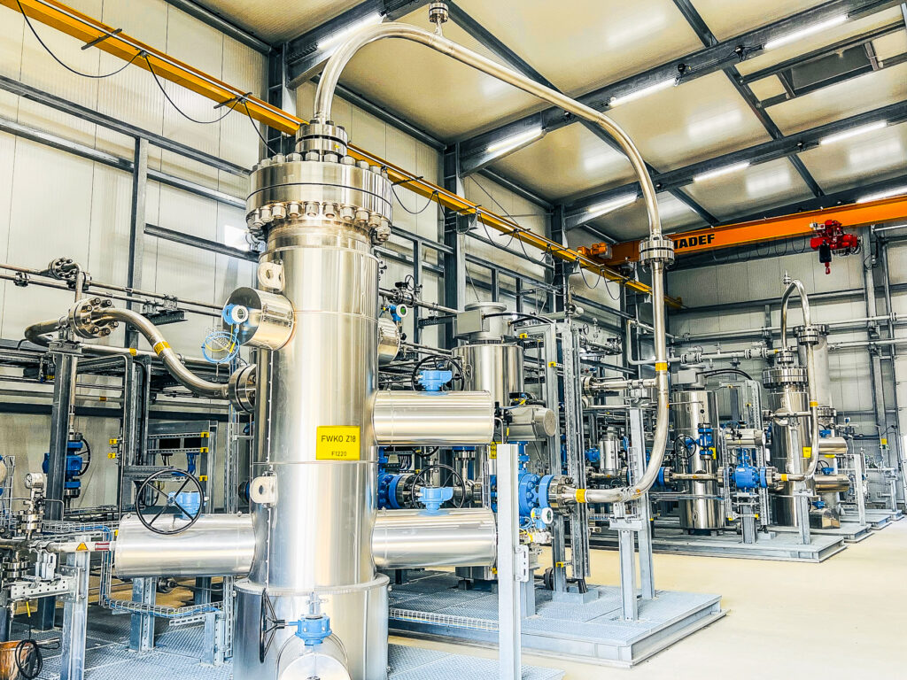 Erdgastrocknungsanlage Adorf Z17 und Z18 – Anlagenbau von Rohr- und Metallbau Busch