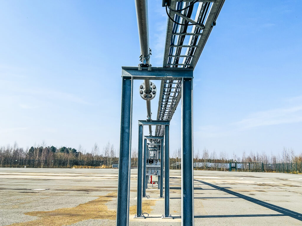 Erdgastrocknungsanlage Adorf Z17 und Z18 – Anlagenbau von Rohr- und Metallbau Busch